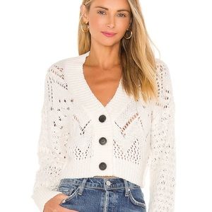 NWT Free People Chloe Cardi in Cream